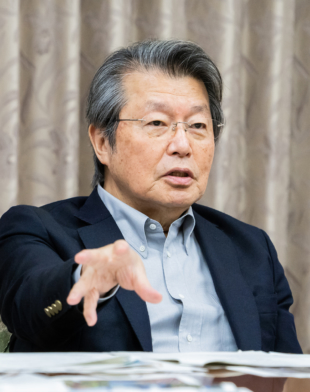 Kyushu University President Tatsuro Ishibashi