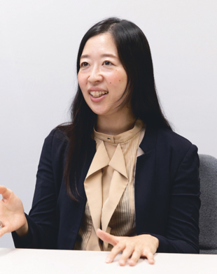 Sayaka Tomihara, director of the Economy, Trade and Industry Ministry’s Startup Promotion Office | YUIKO TAIYA